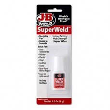 J-B Weld 33106 SuperWeld Glue - Clear Super Glue - 0.2 oz.