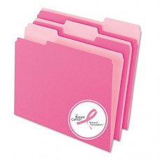 Pendaflex PFX15213PIN Colored File Folders