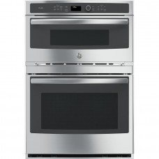 General Electric PT7800SHSS 30 Inch Built-In Electric Combination Double Wall Oven with Glass Touch Controls