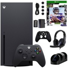 Microsoft Xbox Series X 1TB Console with Madden 21 Game and Accessories Kit