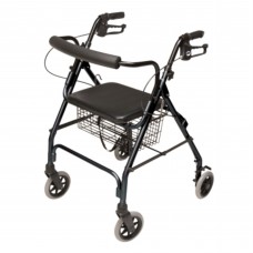 GF Health Products ROLLATOR ALUM LITEWT BLACK WALKABOUT LITE, LUMEX