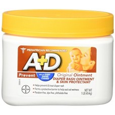 A&D Original Diaper Ointment Jar, (3 Pounds)