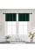 XTMYI Christmas Valances for Windows Kitchen 2 Pack Pine Green Holiday Xmas Decor Heavy Cold Blocking Thermal Insulated Winter C