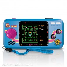 my arcade pocket player handheld game console: 3 built in games, ms. pac-man, sky kid, mappy, collectible, full color display