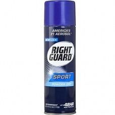 Right Guard Aerosol Sport Powder Dry Antiperspirant, 6 oz