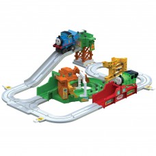 John Deere Thomas and Friends Big Loader Motorized Thomas the Train Set Includes Thomas the Train Percy the Train and Terence the Tra