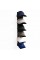 Vandue OnDisplay Luxe Acrylic Hat Rack Display - Wall Mounted Baseball Cap Organizer (Matte Black)