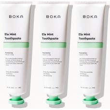 Boka Fluoride Free Toothpaste - Nano Hydroxyapatite, Remineralizing, Sensitive Teeth, Whitening - Dentist Recommended for Adult,