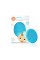 Frida Baby DermaFrida The SkinSoother Baby Bath Silicone Brush | Baby Essential for Dry Skin, Cradle Cap and Eczema (1 Pack)