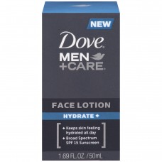 Dove Men+Care Face Lotion, Hydrate, 1.69 fl oz