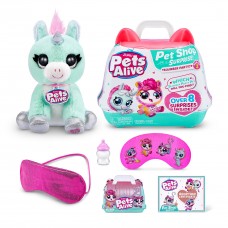 Pets Alive Pet Shop Surprise Unicorn Toys by ZURU Interactive with Electronic Speak Repeat Animal Playset Unicorn Gifts fo