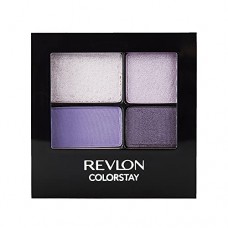 REVLON ColorStay 16 Hour Eyeshadow Quad with Dual-Ended Applicator Brush, Longwear, Intense Color Smooth Eye Makeup for Day & Ni