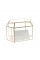 Vandue OnDisplay Luxe Gold Frame Glass Wedding Card Box w/Lid