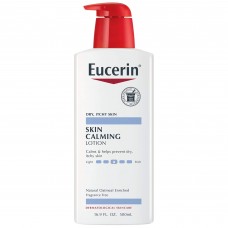 Eucerin Skin calming Lotion - Full Body Lotion for Dry, Itchy Skin, Natural Oatmeal Enriched - 169 fl oz Pump Bottle