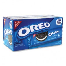 NABISCO FOOD GROUP 14319 Nabisco® Oreo Cookies Single Serve Packs, Chocolate, 2 oz Pack, 30/Box 14319