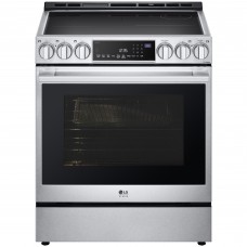 LG STUDIO LSIS6338F – 6.3 cu. ft. InstaView® Induction Slide-in Range with Air Fry & Air Sous Vide – Stainless Steel