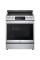 LG STUDIO LSIS6338F – 6.3 cu. ft. InstaView® Induction Slide-in Range with Air Fry & Air Sous Vide – Stainless Steel