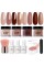 AZUREBEAUTY Dip Powder Nail Kit Starter, 4 colors Skin Nude Brown glitter, Acrylic Dipping Powder Liquid Set with BaseTop coat A