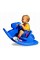 Little Tikes Rocking Horse Primary Blue