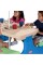 Little Tikes Easy Store Picnic Table with Umbrella - Blue