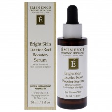 Eminence Bright Skin Licorice Root Booster-Serum by Eminence for Unisex - 1 oz Serum