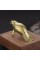 thinkstar Brass Manatee Figurine Statue Home Office Table Decoration Animal Figurines Toy