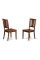 East West Furniture HBDU5-MAH-W 5 Piece Kitchen Dining Table Set - Mahogany Small Kitchen Table and 4 Mahogany Wooden Dining C