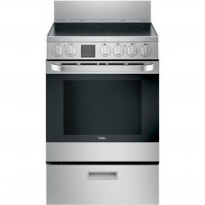 Haier QAS740RMSS 24' Free-Standing Electric Range with Convection - Stainless Steel