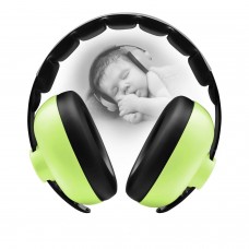 BBTKCARE Baby Ear Protection Noise Cancelling HeadPhones for Babies for 3 Months to 2 Years (Green)