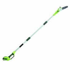 GreenWorks 20672 40V G-MAX Cordless Lithium-Ion Polesaw with 8-inch Bar & Chain