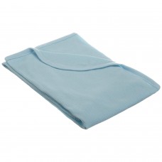 American Baby Company 30X 40Soft100 Natural Cotton ThermalWaffleSwaddleBlanket Blue Soft Breathable for Boys and Gir