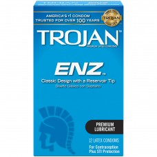 ENZ Condoms, Premium Latex, Premium Lubricant, 12 condoms