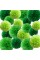 kuailaihai large lucky green party decorations, 18pcs tissue paper pom poms of 14in, 12in, 10in for birthday celebration wedding party f