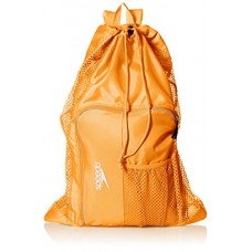 Speedo Unisex-Adult Deluxe Ventilator Mesh Equipment Bag Bright Marigold, One Size