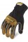 Ironclad Ranchworx Work Gloves RWG2, Premier Leather Work Glove, Performance Fit, Durable, Machine Washable, (1 Pair), Large - R