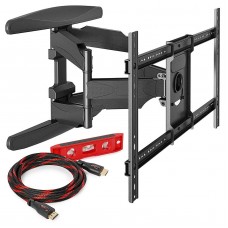 Mount Factory PRO-X6 Mount Bracket for Flat TV - Black