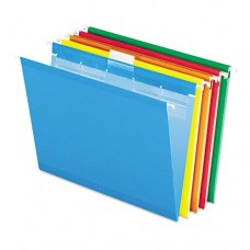 Pendaflex PFX42592 Ready-Tab Colored Reinforced Hanging File Folders