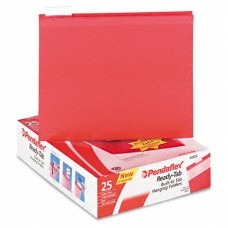 Pendaflex PFX42623 Ready-Tab Colored Reinforced Hanging File Folders