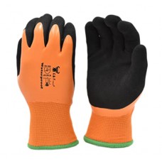 G & F Products 100% Waterproof Winter Gloves for outdoor cold weather Double Coated Windproof HPT Plam and Fingers Acrylic Terry