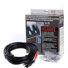 Heatit Hird 80 Feet 5 Watts Per Foot Roof & Gutter Snow De-Icing Cable