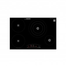 Equator 30' Electric Hybrid CERAMIC-INDUCTION 4 Burner Cooktop 9 Power 220V