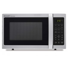 sharp r-34ct(st) microwave oven, 220 volts (not for usa-european cord), silver