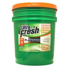 ultra fresh ufpgregl platinum original green liquid laundry detergent, 5 gal, 640 oz.