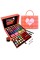 Toysical Makeup Kits for Teens - 2-Tier Love Make Up Gift Set and Eyeshadow Palette for Teen Girls and Juniors -Variety Shade Array - Ful