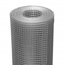 Seboss Hardware Cloth 1/2 inch 48 x 50 ft 19 Gauge - Hot Dip Galvanized After Welding - Chicken Wire Fence Roll Wire Mesh Roll W