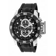 Invicta I-Force Chronograph Black Carbon Fiber Dial Polyurethane Men Watch 19251