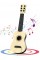 QDH kids toy guitar 6 string,17 inch guitar baby kids cute guitar rhyme developmental musical instrument educational toy for todd