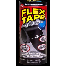 As Seen On TV 8” x 5’ Flex Tape - Black