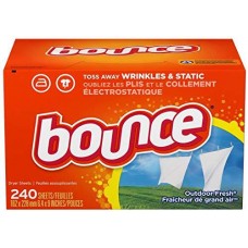 bounce fabric softener and dryer sheets, outdoor fresh, 240 count