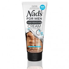 Nad's for Men Hair Removal Cream - Painless Hair Removal For Men - Soothing Depilatory Cream For Unwanted Coarse Male Body Hair,